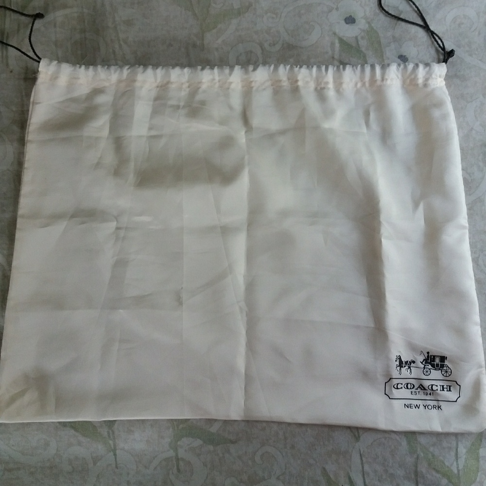 Coach dust bag